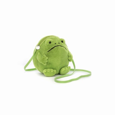 Jellycat Ricky Rain Frog Bag USA | 80913WMLO